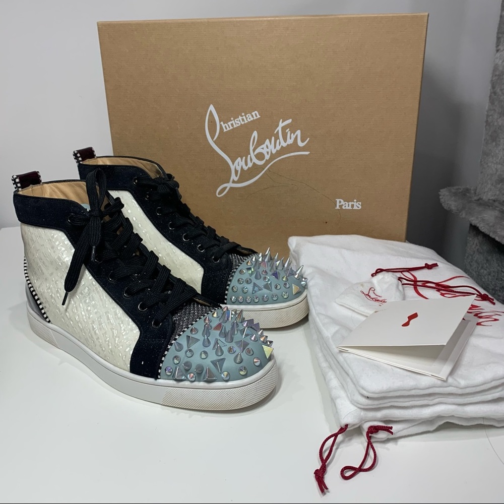 Authentic Christian Louboutin men’s sneakers 10 US